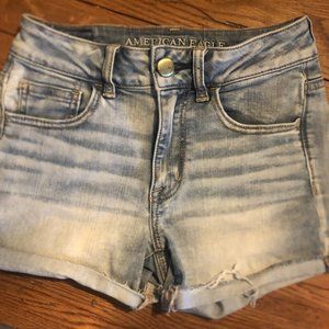 AEO Super Stretch Jean Shorts